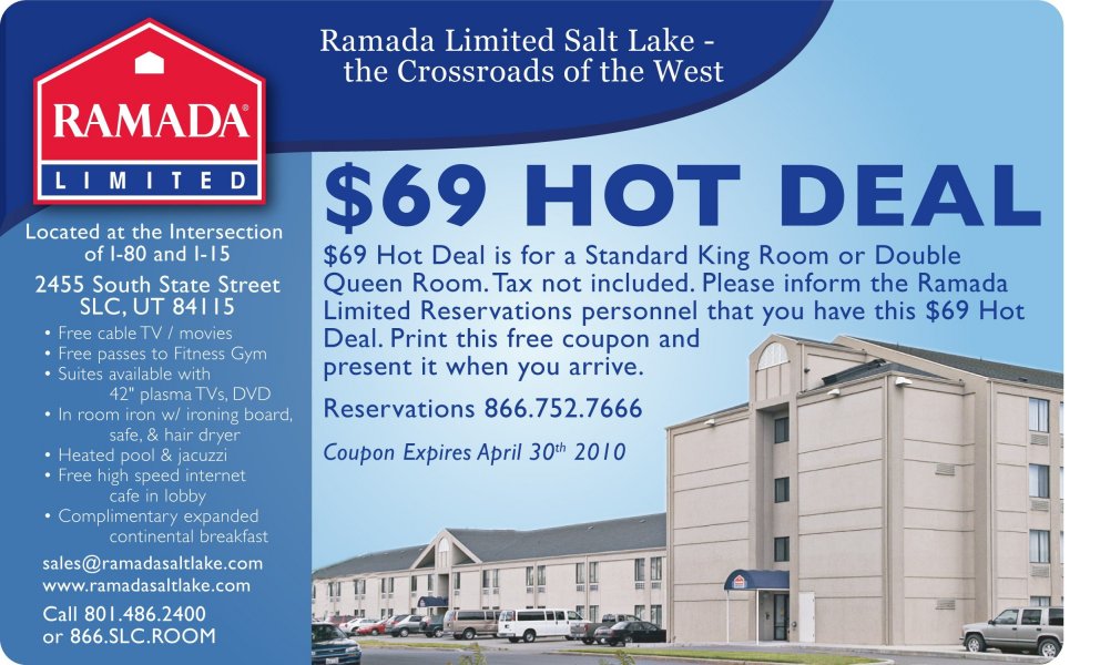 Salt Lake City Ramada Inn Hotel